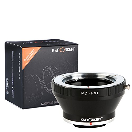 Adaptador de montura de lente K&F Concept compatible con lentes SR/MD/MC a cámaras sin espejo Q PQ P/Q Q-S1 Q10 Q7 miniatura 1