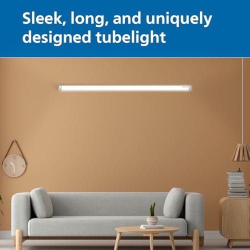 Image of Philips Slimline Advance Plus 60W LED Batten | High Brightness & Energy Efficient | Sleek Indoor LED Tube Light for Home, Office & Commercial Use | Cool Day Light, Pack of 2