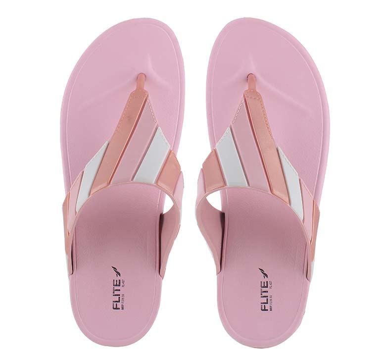 Image of FLITE Daily Use Slippers For Women /Bathroom Slippers /Home Slippers /All day wear FL-427 (Pink, numeric 8)