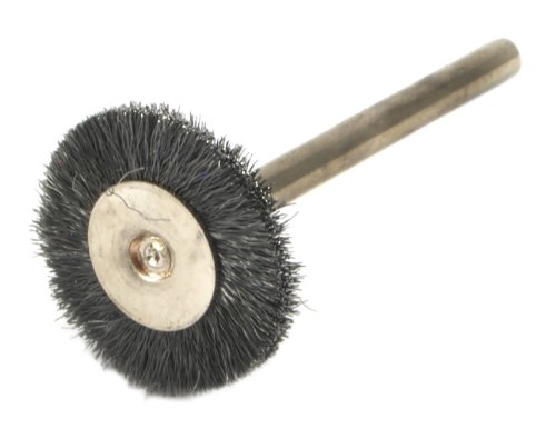 Image of Forney 60241 Wire Bristle Brush Set, 1 /8-Inch Shank, 3-Piece