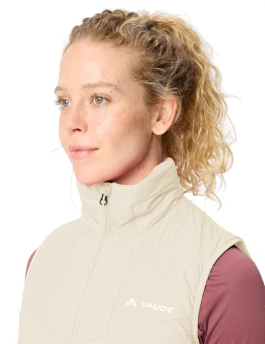 VAUDE Sesvenna Vest IV für Damen, wasserabweisend, warm, ecru, 36 – Ansicht 4