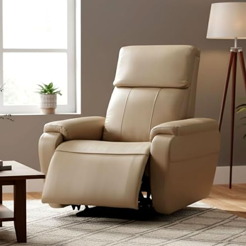 Image of Zeus Motorized Recliner | Premium Leatherette Upholstery | Single Seater Recliner Sofa for Office, Corporate & Hospitality | Ergonomic, Sleek & Space-Saving Design | 18 Months Warranty