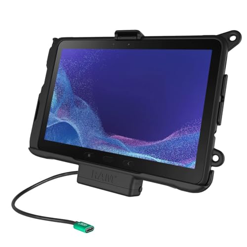 RAM Mounting Systems Station d'accueil pour Samsung Tab Active4 Pro et Tab Active Pro (RAM-HOL-SAM52CPU)