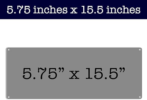 Miniatura 3 de Viking Warriors Only, cartel de aluminio de 5.75 x 15.5 pulgadas, accesorios vikingos y piratas y decoración de pared para cueva de hombre,