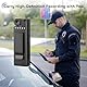 Aofesel 64 GB Körperkamera mit Audio und IPS-Display 1,3 Zoll, Nachtsicht, 1080P, Polizei (1200 mAh) mit 180° drehbarem Objektiv und Clip