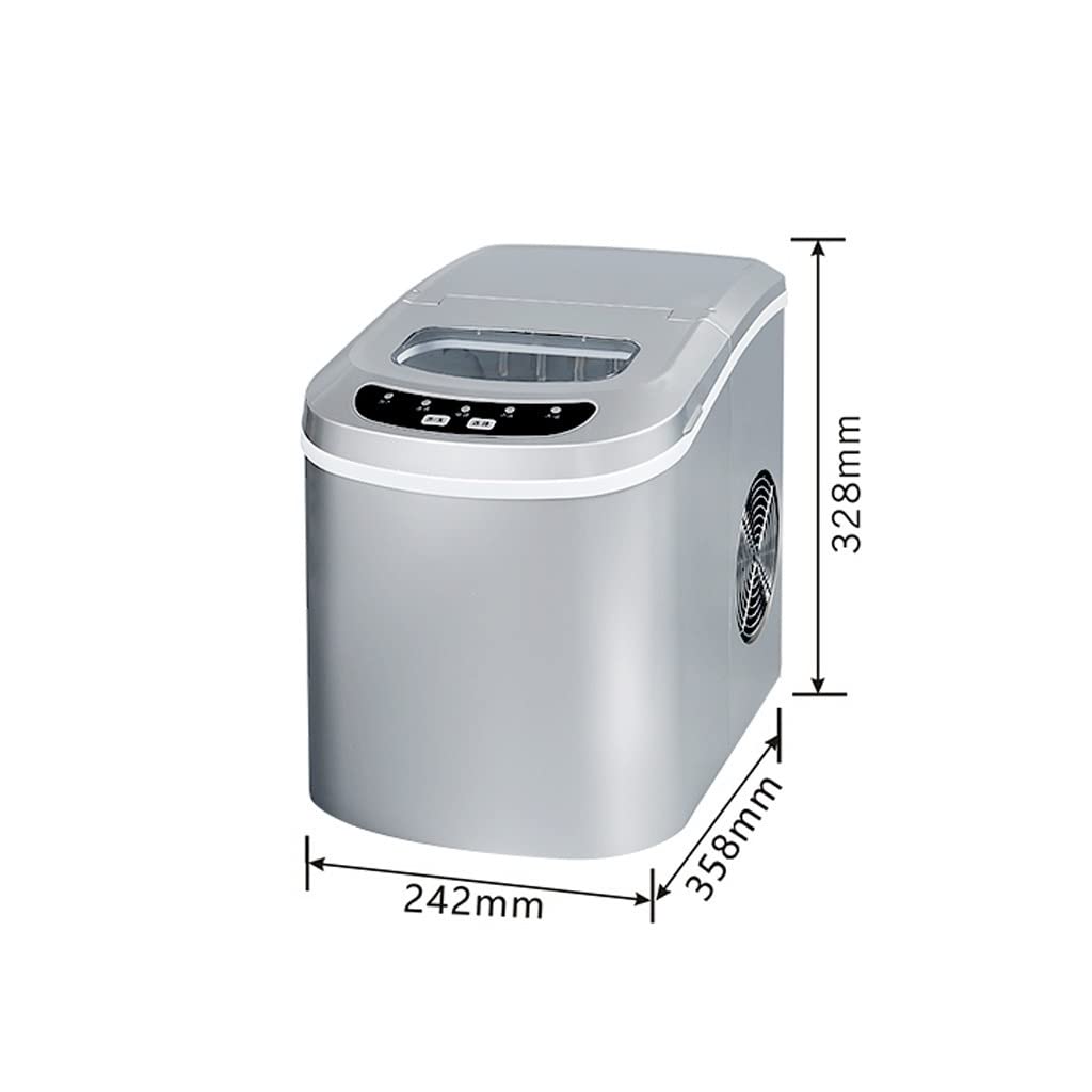 RJJ Fabricante de Hielo pequeño Mini Mini Mini Mini Retro Redondo de Hielo Fabricante de Cubos de Hielo (Color : Picture Color)