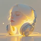 ヘッドフォンからこぼれる光