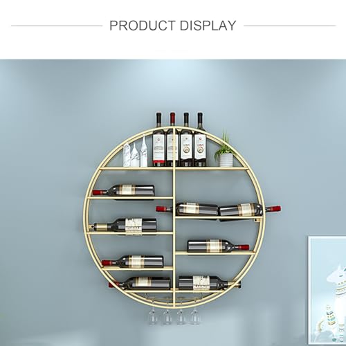 Support mural de bar compact pour ranger vos bouteilles sans encombre