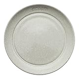 Staub Ceramic Dinnerware 4-pc 6-inch Appetizer Plate Set - White Truffle