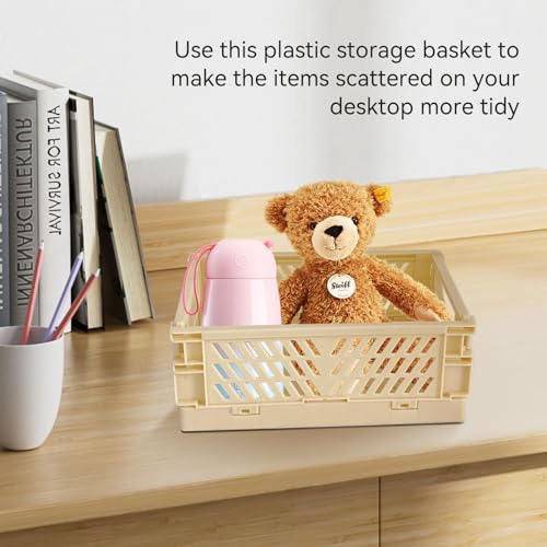 Mini Collapsable Storage Rack Mini Collapsible Storage Basket Stackable Storage Bin Crates Container ...