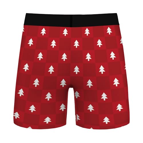 Ainuno Christmas Underwear for Men Hilarious Gag Gifts Funny Novelty Holiday Boxer Briefs No Fly2
