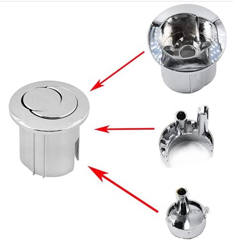 Doppio pulsante corto stile D2D Pulsante doppio