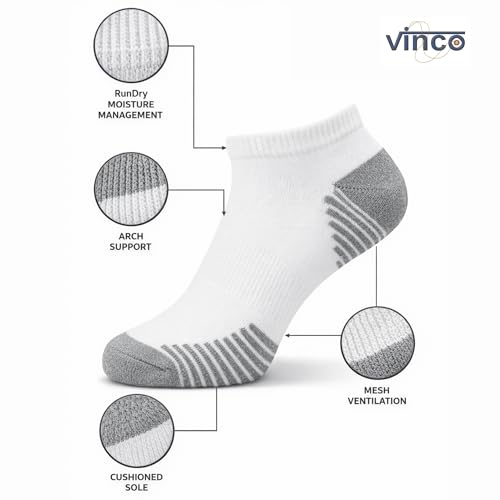 Image of No Show Socks Mens Low Cut Athletic Running Casual Liner Socks.