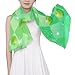 tplaotee Green fruit Long hijab fashion head wraps for women for evening bufanda para mujer