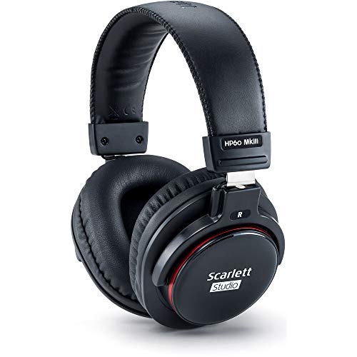 Image of Focusrite Scarlett 2i2 Studio 3rd Gen 2-in, 2-out USB Audio Interface with Microphone & Headphones, Tripod Mic Stand + Boom, Headphone Holder, Pop Filter & 2x XLR Cable Bundle