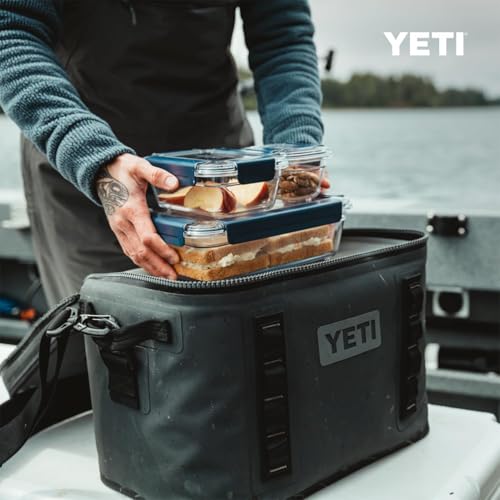 Image of YETI Plastic Food Storage Container, BPA Free, Locking & Airtight Lid, Microwave, Freezer, and Dishwasher Safe, Leak-Proof, Cooler and Thin Ice Compatible
