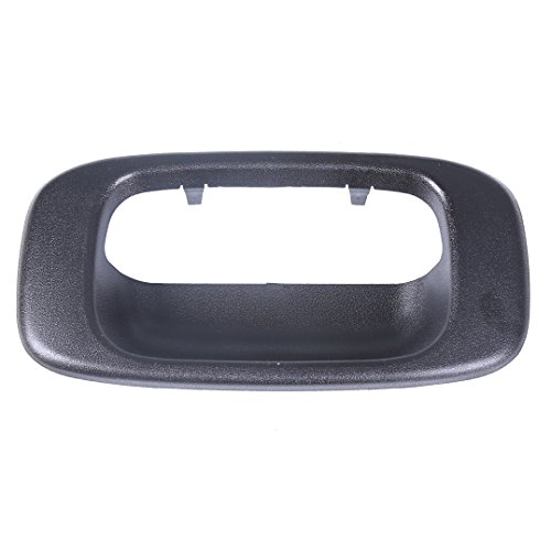 Tailgate Handle Bezel Trim Cover Compatible with Chevrolet Silverado, GMC Sierra 1500 2500 3500 (Classic & HD) Pickup Truck 1999 2000 01 02 03 04 05 06 2007, Replacement for 15228539 76106 GM1916102