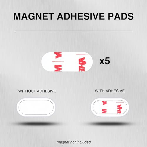 Image of Replacement Adhesive for ecobee Smart Door & Window Sensors and Magnets - Strong Double-Sided Tape for Easy Installation (5 Sets)