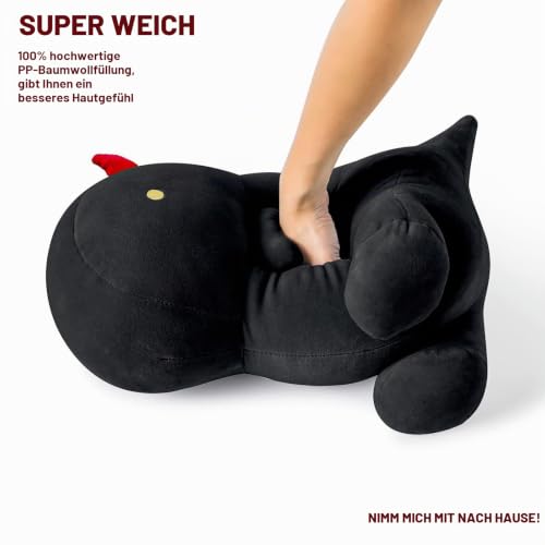 shownicer Plüschtier Dinosaurier Kuscheltier Stofftier Kawaii Dino Plüsch Kissen Spielzeug Plüschsaurier Wurfkissen Schmusetier Geschenk… – Ansicht 4