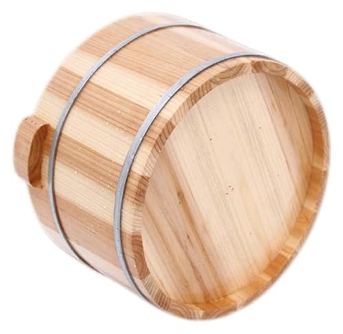Tina de madera maciza para pies y spa de relajación miniatura 2
