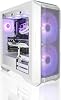 PC Gamer FrostFire Creator AMD Ryzen 9 9900X3D, GeForce RTX 5070 Ti, 2TB nVME, 64GB RAM DDR5, refrigeración líquida 360mm, Windows 11 Pro, blanco 2