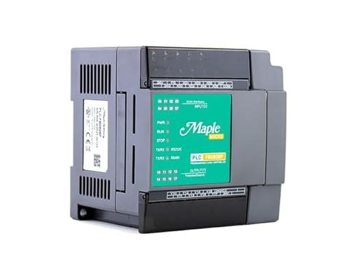 PLC Controller, 16 Channels, 8 Digital Inputs/Outputs, Ethernet and Serial Communication, Maple Systems, PLC-FB0808P