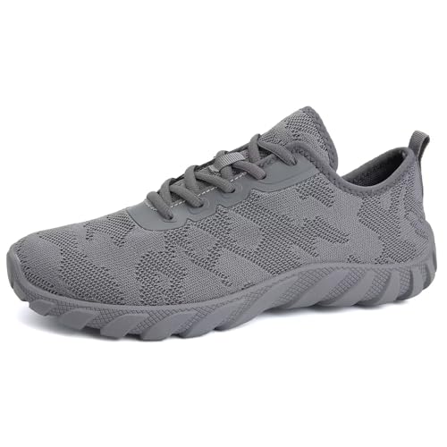 WateLves Water-Shoes-Lightweight-Barefoot-Walking Shoes Non-Slip, Casual-Style, Mesh Upper Aqua-Socks-Beach-Swim Shoes for Mens Womens