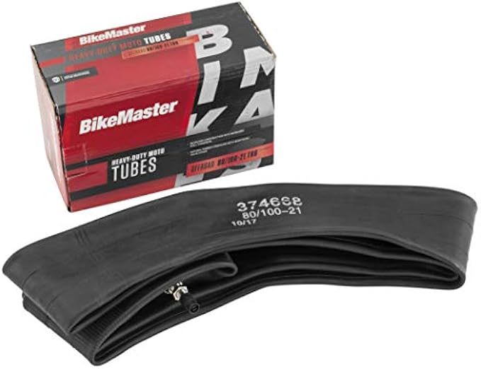 BikeMaster Heavy Duty Motorcycle Tire Tubes 80/100-21TR6