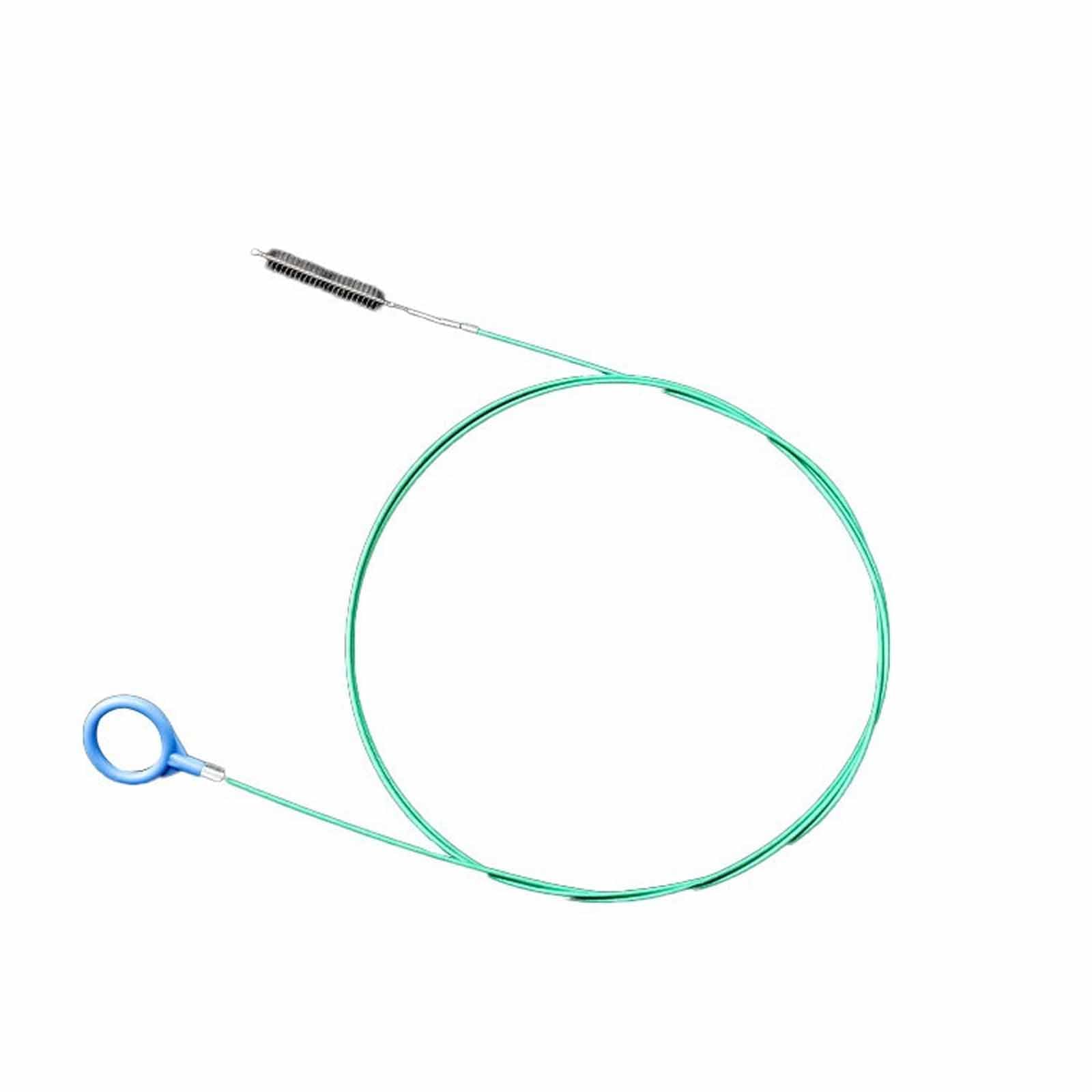 KASELIN エアコン ドレンホースクリ 車用サンルーフ排水クリーニングブラシ 5m 自動排水穴クリ パイプブラシ リーニングブラシツール 冷蔵庫排水穴クリ 掃除ブラシ 多機能 再利用可能 曲げられる排水穴の掃除 配管に損傷なし 洗浄用 詰まり 解消