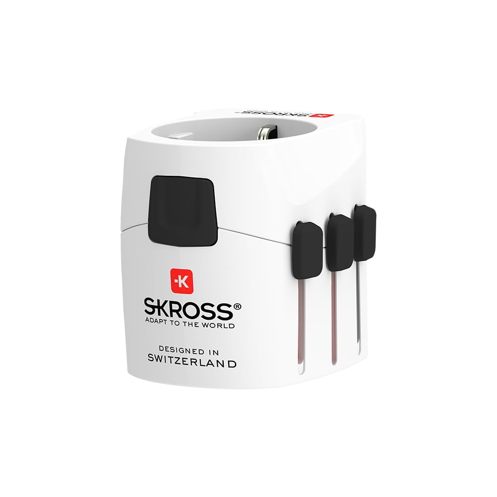SKROSS 1.302555 | Pro Light 3X USB | Adaptateur De Voyage