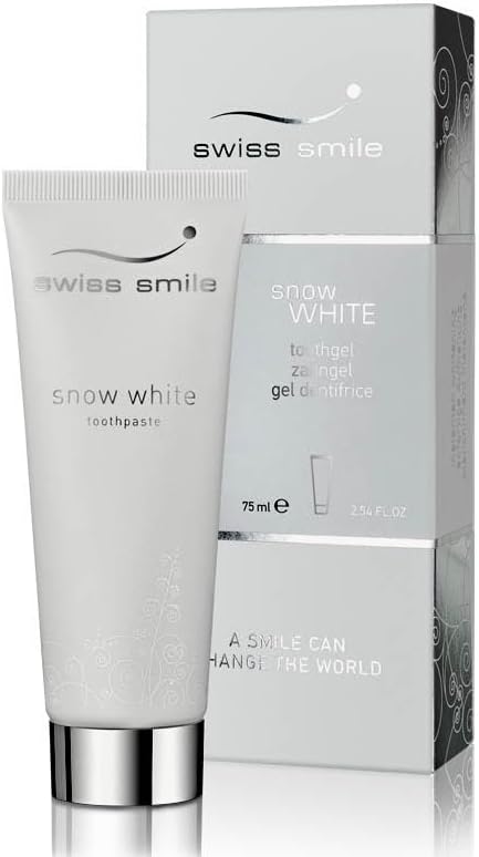 swiss smile Snow White Toothpaste
