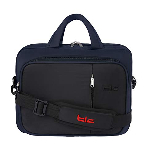 Image of TLC MU 4-14 L Office Laptop Sling Messenger Portfolio Bag with Adjustable Strap -TLCMU4O (Blue)