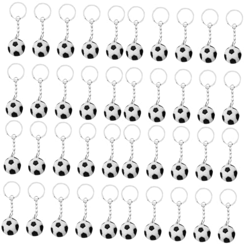 Porte-clés de football Yardwe par 40 pour cadeau invités anniversaire