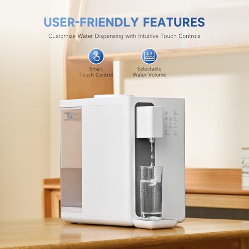 image for CO-Z Countertop Reverse Osmosis Water Filter, 4-Stage RO Water Filtrat