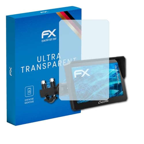 atFoliX Screen Protection Film compatible with Carpuride W702 Screen Protector, ultra-clear FX Protective Film (3X)