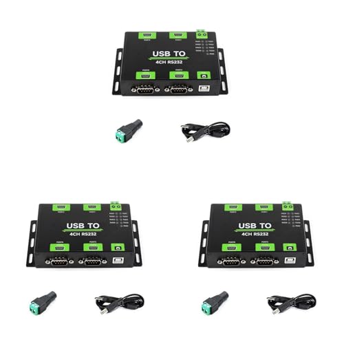 Adaptateur USB vers série RS232 multiple isolé FT4232HL pour système Linux et Windows
