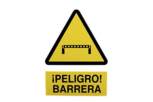 Plimpo Señal Poliestireno 210 X 148 Mm Peligro Barrera En Oferta Cofan A77Pl210148 Señal Poliestireno, 210 X 148 Mm