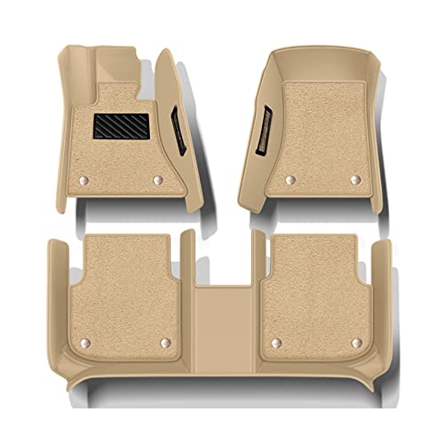 Tapis de sol en cuir BMW X5 F15 imperméable et résistant pour protéger votre moquette