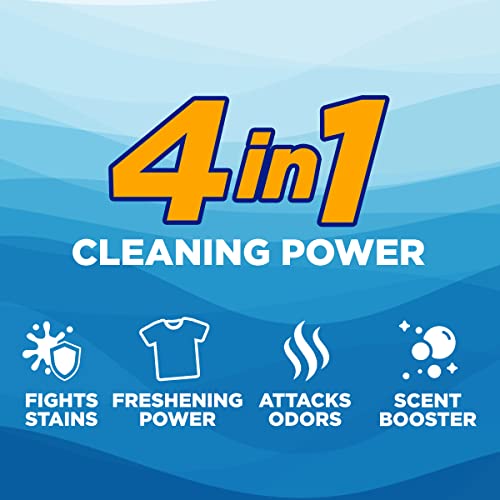 Image of ARM & HAMMER Liquid Laundry Detergent, Clean Burst Fresh, 200 fl oz, 200 Loads, HE Laundry Detergent Liquid
