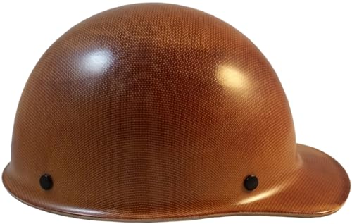Texas America Safety Company Custom Skullgard Cap Style Hard Hat with Ratchet Suspension and Tote - Natural Tan - Thumbnail 4
