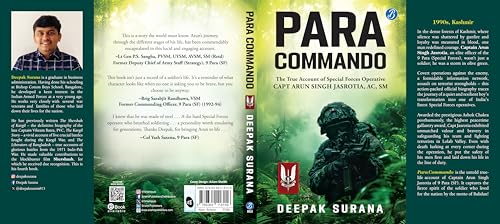 Image of Para Commando: The true account of a Special Forces Operative, Capt Arun Singh Jasrotia ǀ Real-Life Story of a Brave Para Special Forces Officer