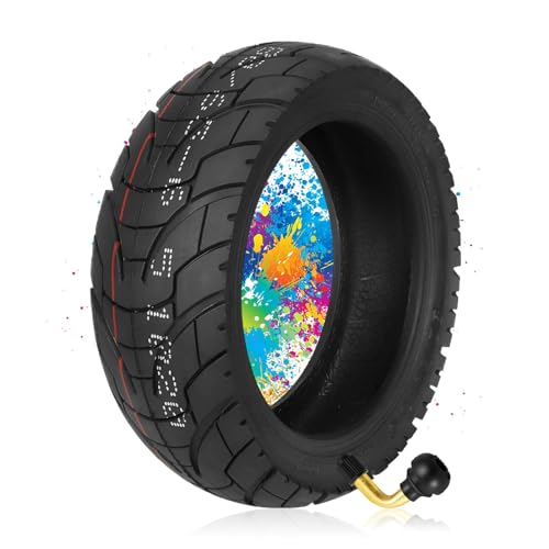 MZBZYU 80/65-6.5 Tubeless Scooter Tire | 80-65-6.5 Tires Compatible with 255x80 10x3 | Thickened Explosion-Proof Tubeless Tire