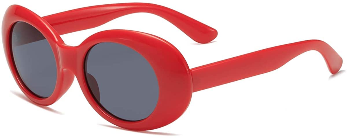 jubilant Clout Goggles Oval Mod Retro Vintage Sunglasses Kurt Cobain Round Sun Glaases-picture-5
