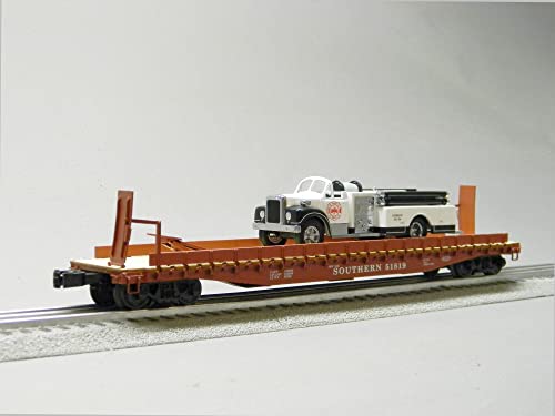 Big Dogz Designs Southern 50' Flat CAR w/FIRE Truck #51819 O Gauge 2226310