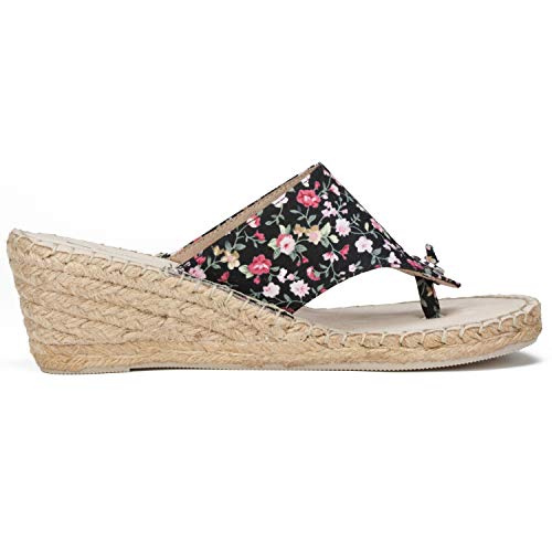 Image of WHITE MOUNTAIN Women's Beachball Espadrille Wedge Sandal