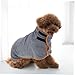 BESPORTBLE Absorbent PET Bathrobe for Dogs and Cats Waterproof PET Bath Towel Wrap Quick-Dry Grooming Cape Hood