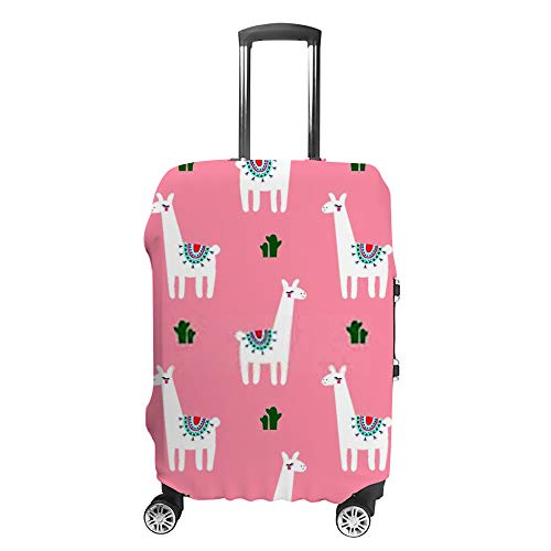 Housse pour bagages de voyage contre les rayures motif lama original