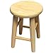 Acan Taburete de Infantil con Material Madera Natural 20 x 20 x 26 cm,