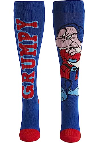 Cherokee Men’s Compression Socks, 10-15 mmHg Knee High, Colorful Print, Lightweight, 1 Pair Pack - MPRINTSUPPORT