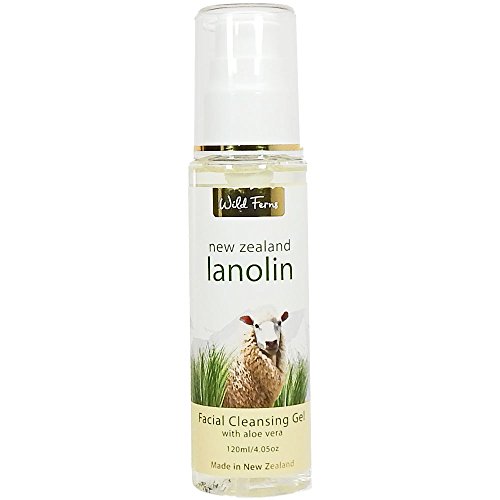 Wild Ferns New Zealand Lanolin Facial Cleansing Gel 120ml/4.05oz